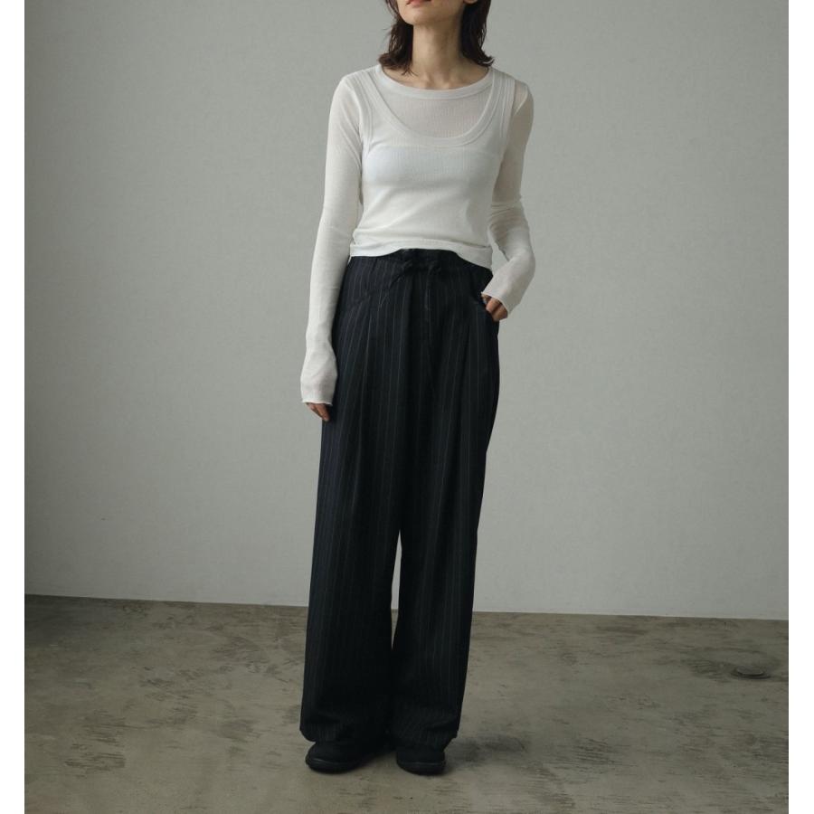 anuke SALE ANUKE (アンヌーク)Layered Rib Tops 即納 anuke SALE ANUKE (アンヌーク)Layered Rib Tops 即納