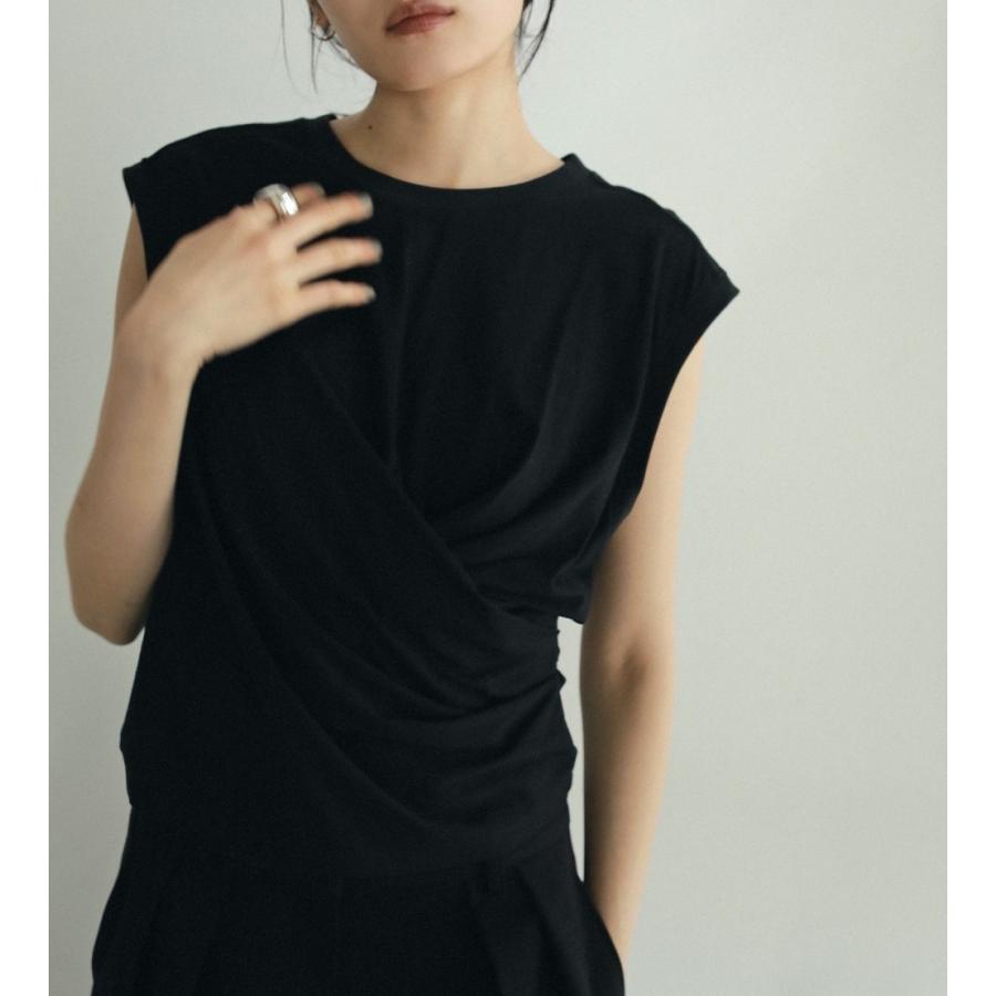 anuke（アンヌーク） SALE ANUKE (アンヌーク）Drape Cut Tanktop 即日