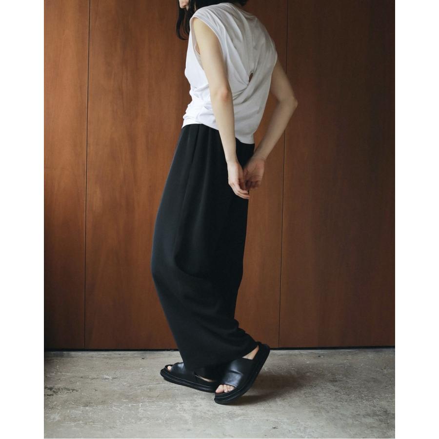 anuke（アンヌーク） SALE ANUKE (アンヌーク）Drape Cut Tanktop 即日