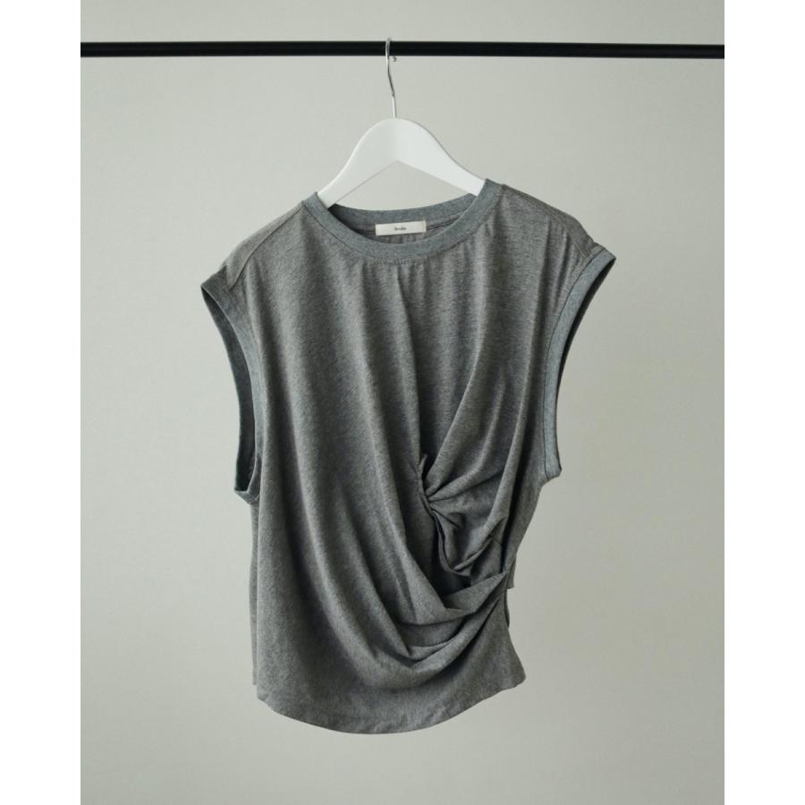 anuke（アンヌーク） SALE ANUKE (アンヌーク）Drape Cut Tanktop 即日