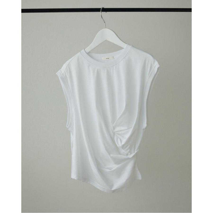 Tシャツ(半袖/袖なし) anuke Drape Cut Tanktop anuke（アンヌーク） SALE ANUKE (アンヌーク）Drape Cut Tanktop 即日