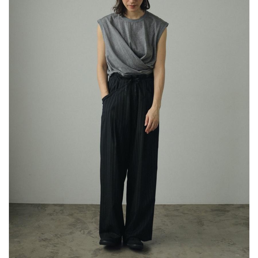 anuke（アンヌーク） SALE ANUKE (アンヌーク）Drape Cut Tanktop 即日