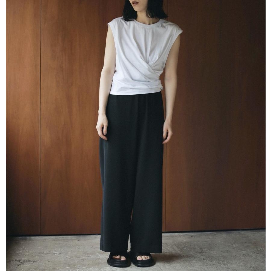 Tシャツ(半袖/袖なし) anuke Drape Cut Tanktop anuke（アンヌーク） SALE ANUKE (アンヌーク）Drape Cut Tanktop 即日