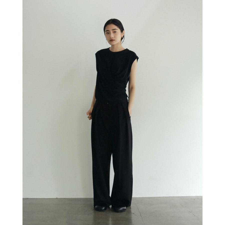 anuke（アンヌーク） SALE ANUKE (アンヌーク）Drape Cut Tanktop 即日