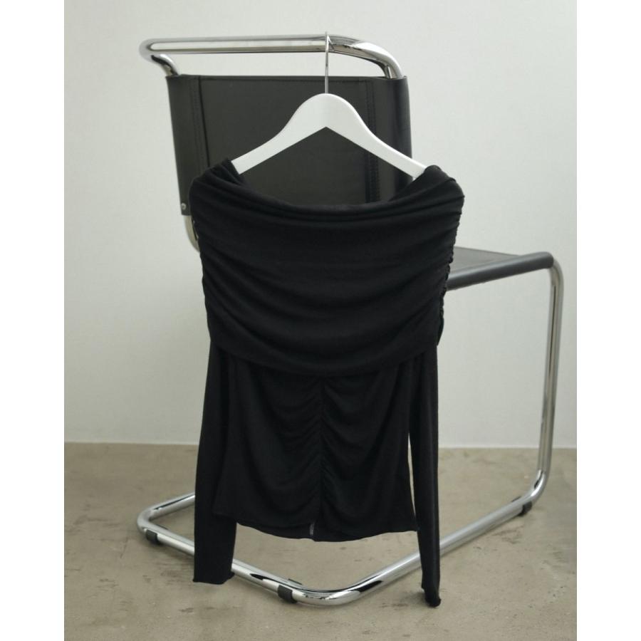 anuke（アンヌーク） SALE ANUKE (アンヌーク）Soft Offshoulder Tops