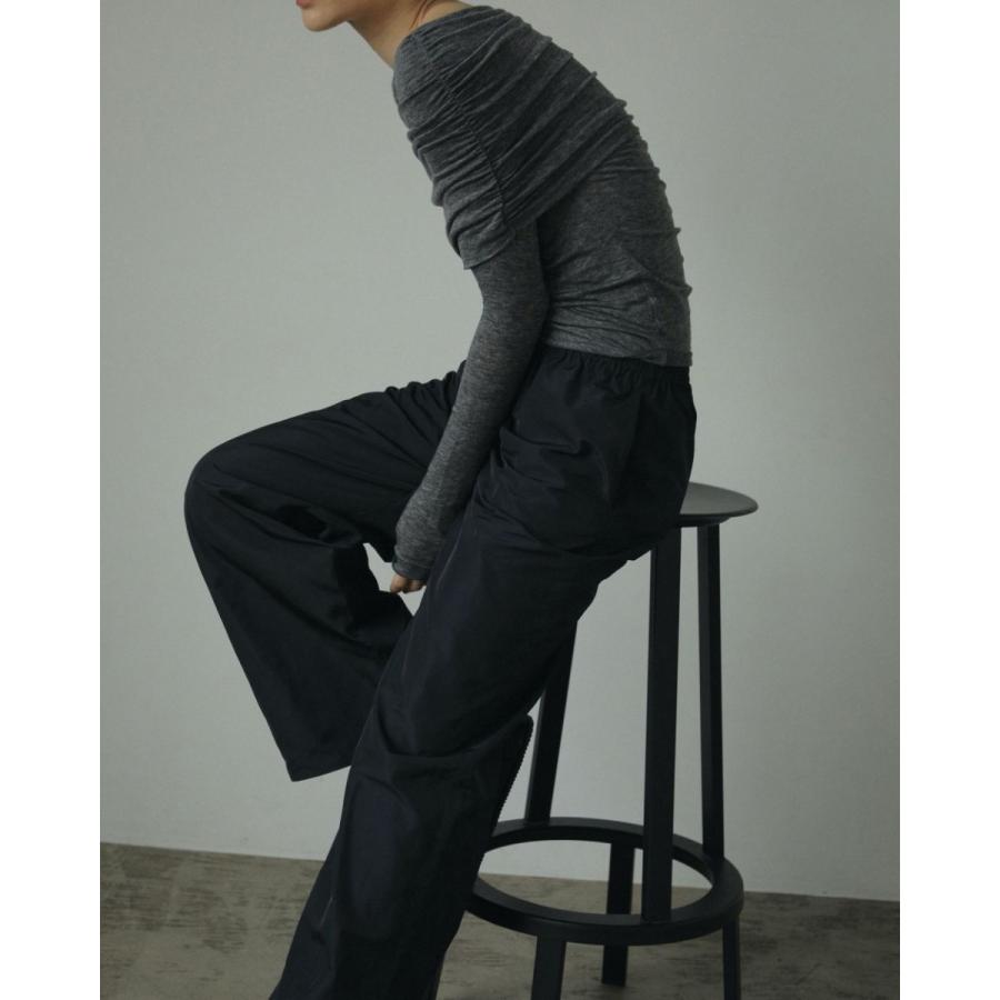 anuke＊トップス anuke（アンヌーク） anuke 2026Prefall トップス Wrapcami Layered