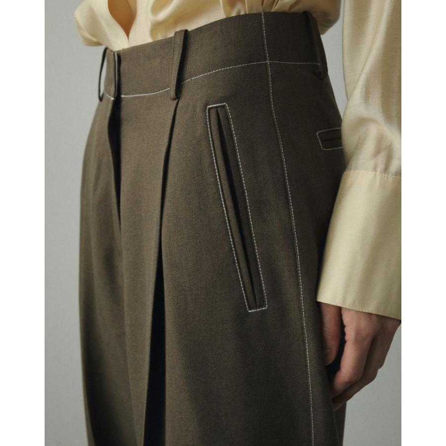 anuke（アンヌーク） (アンヌーク）Heather Tuck Pants 即日発送