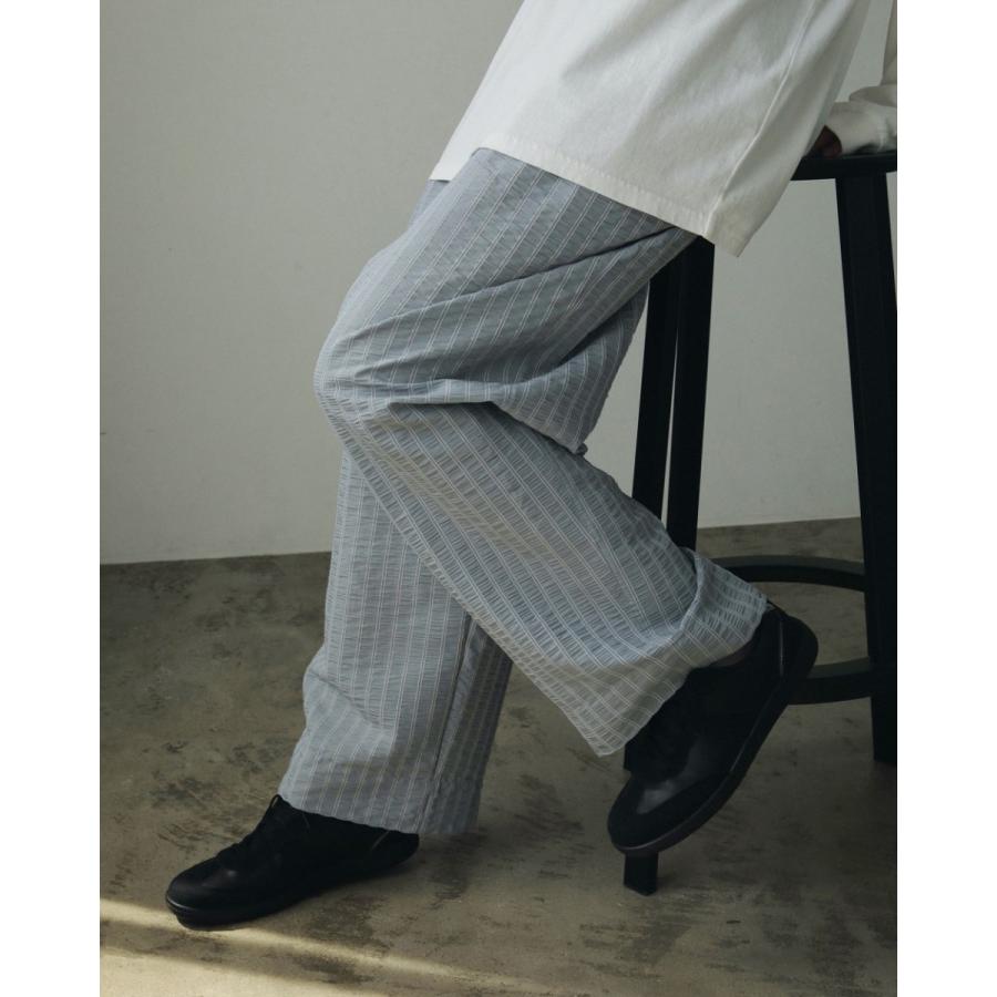 anuke アンヌーク　Sheer Stripe Pants anuke SALE ANUKE (アンヌーク）Sheer Stripe Pants 即日発送