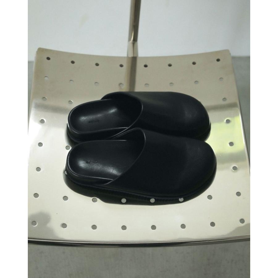 アンヌーク　anuke黒 サボサンダル サイズ37 anuke（アンヌーク） (アンヌーク）Ecoleather Sabot 即日発送