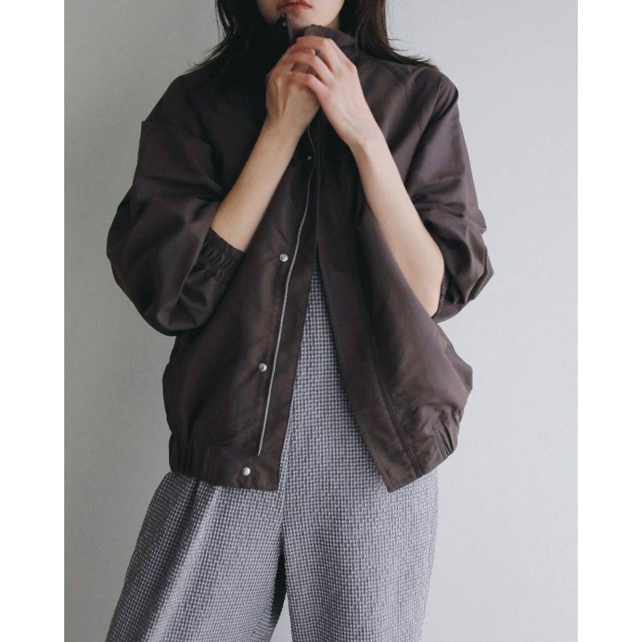 anuke Standcollar Zip Blouson ブラウン 38 anuke（アンヌーク） Standcollar Zip Blouson 即日発送 : RAPTURE