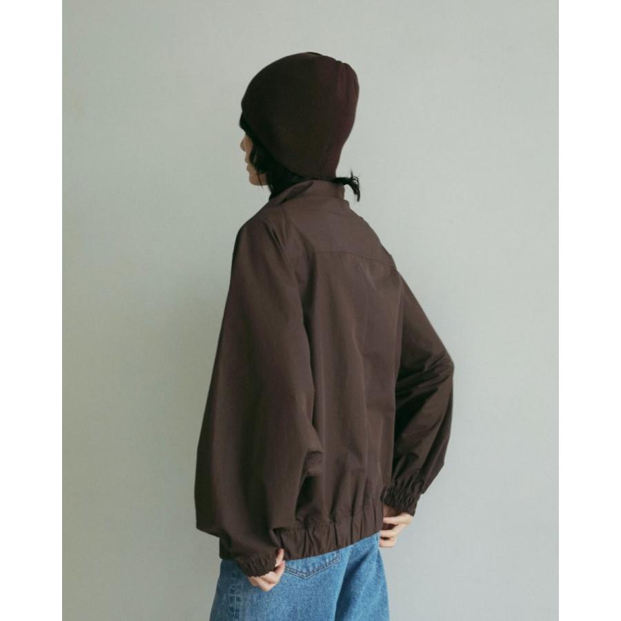 anuke Standcollar Zip Blouson ブラウン 38 anuke（アンヌーク） Standcollar Zip Blouson 即日発送 : RAPTURE