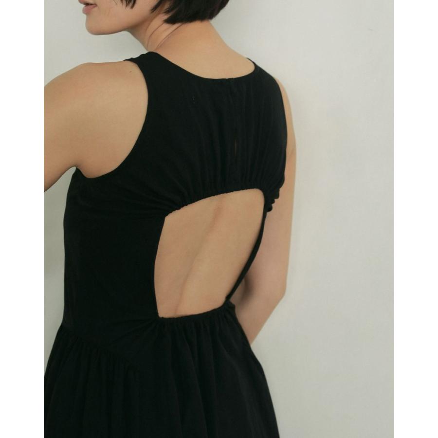 anuke（アンヌーク） (アンヌーク）Backopen Gather Onepiece 即納