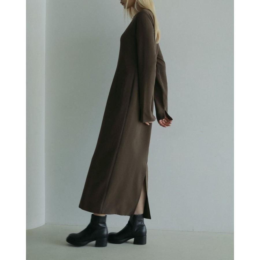 anuke（アンヌーク） (アンヌーク）Backopen Georgette Onepiece 即日