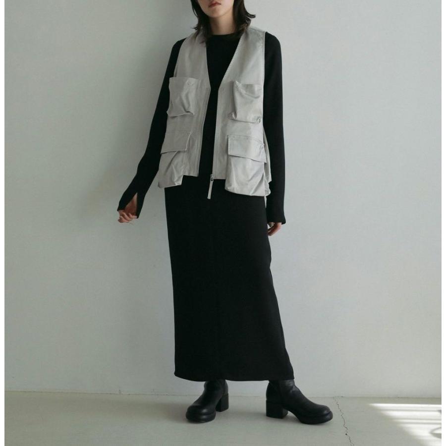 ワンピース anuke Backopen ette Onepiece anuke（アンヌーク） (アンヌーク）Backopen Georgette Onepiece 即日