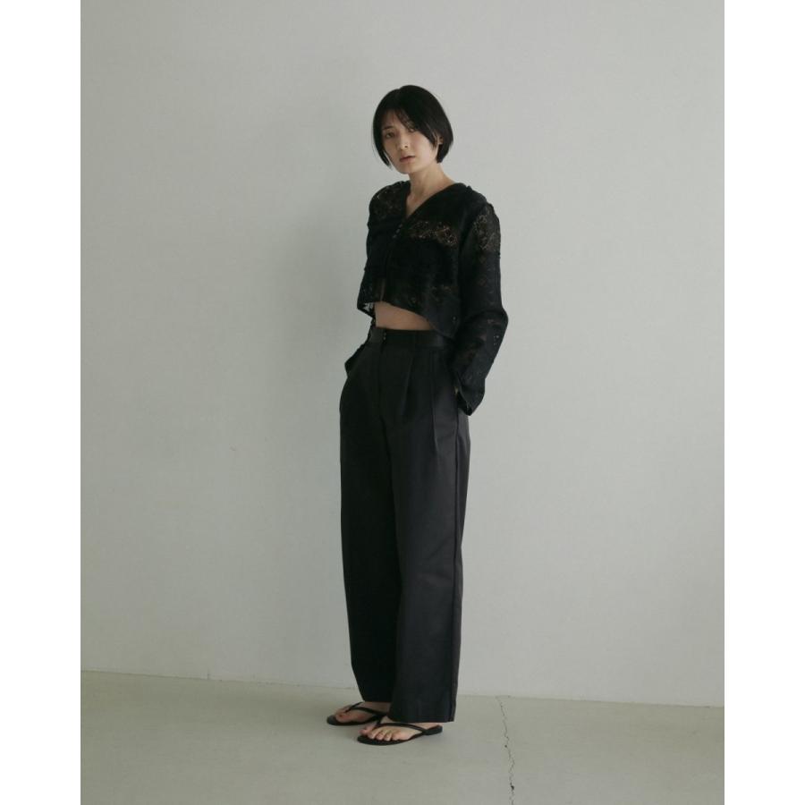anuke（アンヌーク） (アンヌーク）Patchwork Lace Cardigan 即納