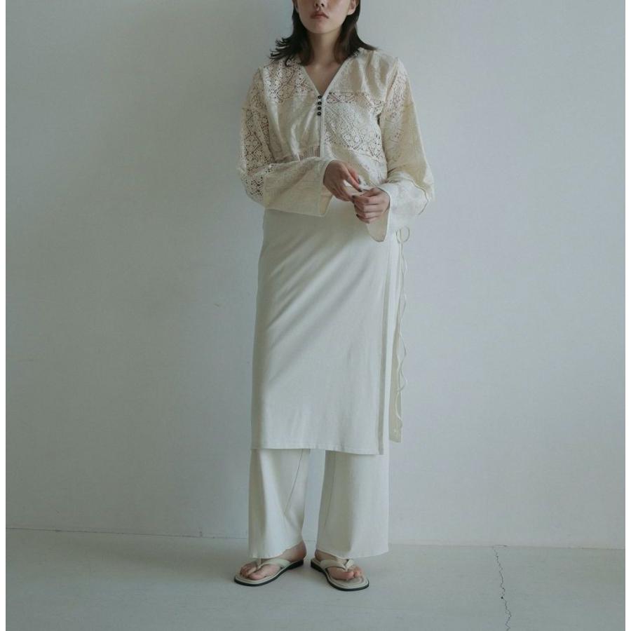 anuke（アンヌーク） (アンヌーク）Patchwork Lace Cardigan 即納