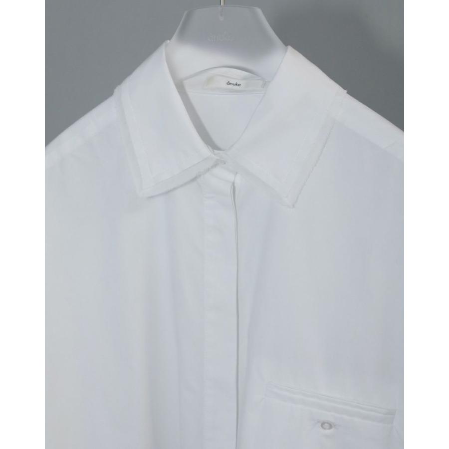anuke（アンヌーク） (アンヌーク）Cotton Oversize Shirts 即日発送