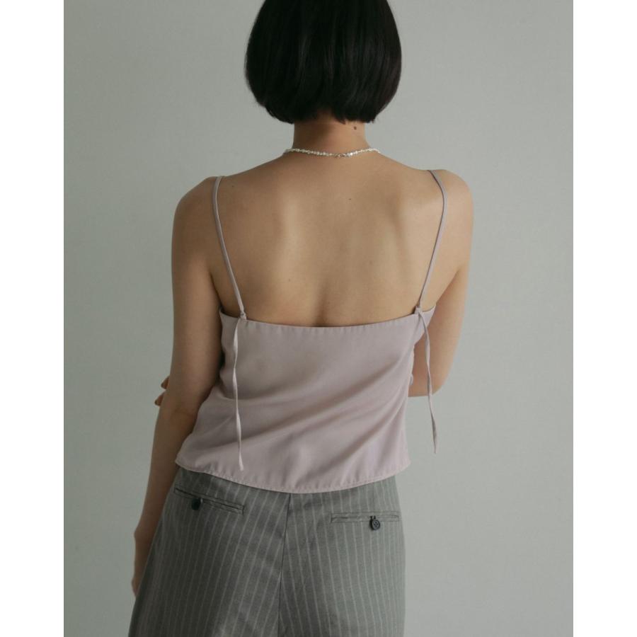 UN3D WAVE LINE GATHER CAMISOLE キャミソール UN3D.（アンスリード）の「WAVE LINE GATHER CAMISOLE（シャツ