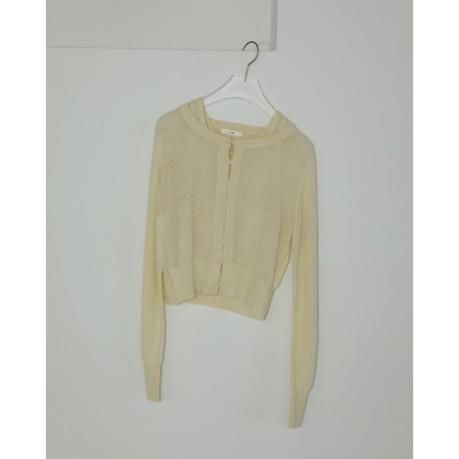 anuke（アンヌーク） SALE Layered Mohair Knit 即日発送 : RAPTURE