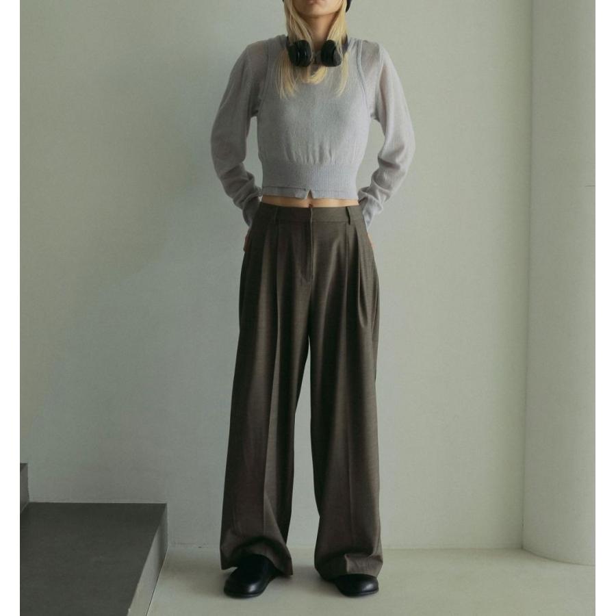 anuke（アンヌーク） SALE Layered Mohair Knit 即日発送 : RAPTURE