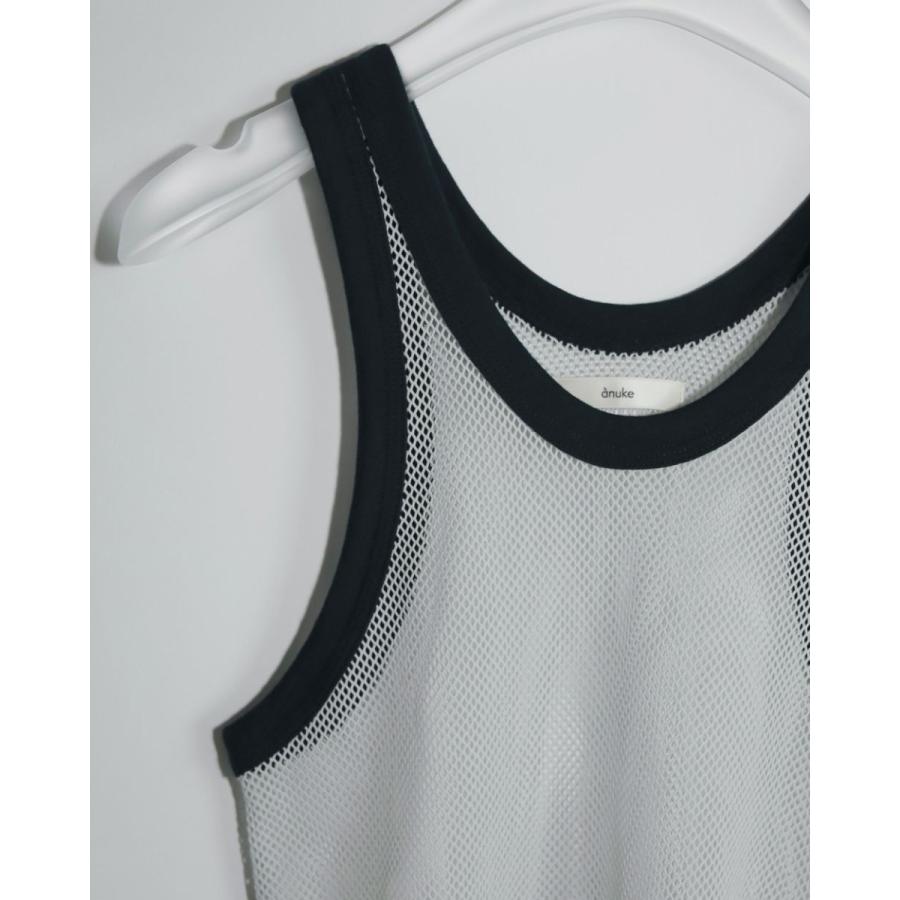 anuke ANUKE アンヌーク Mesh Tanktop 即納 : RAPTURE - 通販