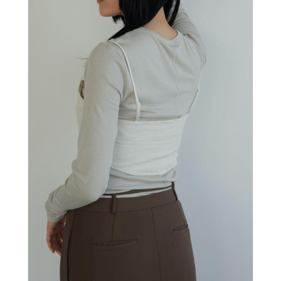 anuke（アンヌーク） (アンヌーク）Sheer Long T-shirts 即納 SALE