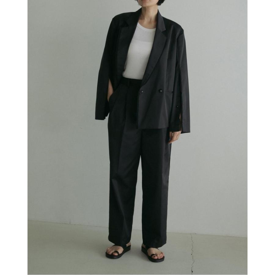 アンヌーク　ジャケットパンツセット　36 anuke（アンヌーク） (アンヌーク）Satin Wide Pants 即日発送