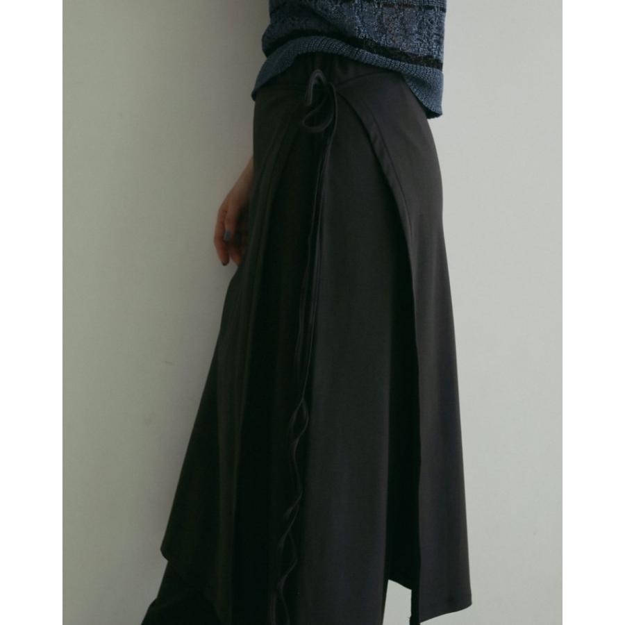 anuke（アンヌーク） (アンヌーク）Layered Cut Pants 即日発送