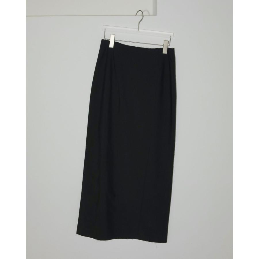 anuke（アンヌーク） (アンヌーク）Cutoff Pencil Skirt 即日発送 SALE
