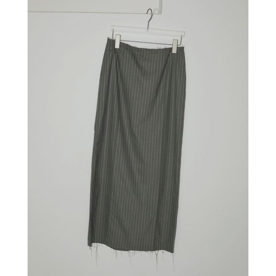 anuke（アンヌーク） (アンヌーク）Cutoff Pencil Skirt 即日発送 SALE