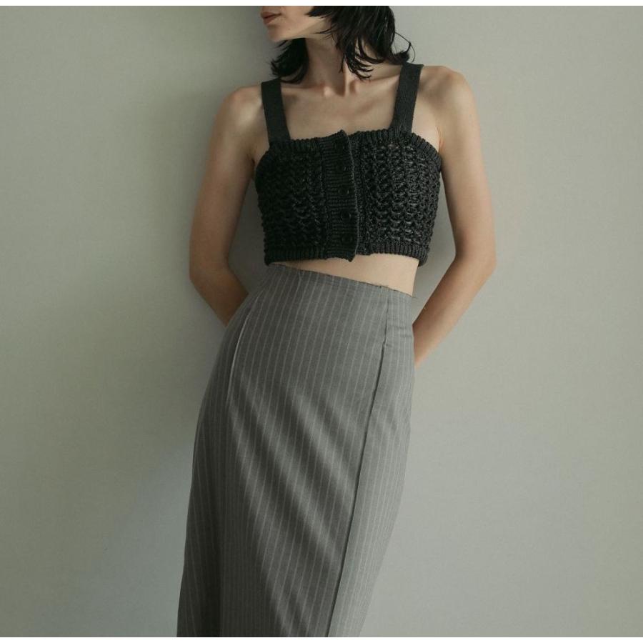 anuke（アンヌーク） (アンヌーク）Cutoff Pencil Skirt 即日発送 SALE