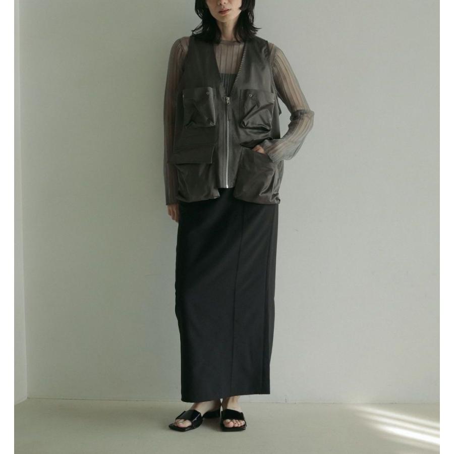 anuke（アンヌーク） (アンヌーク）Cutoff Pencil Skirt 即日発送 SALE