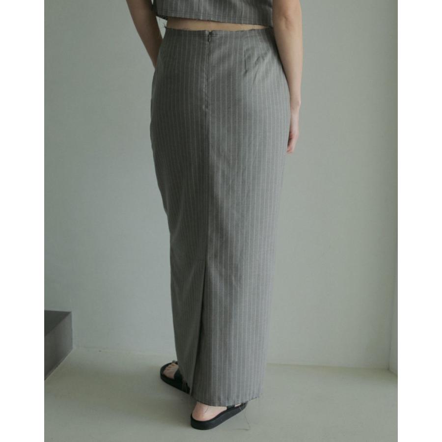 anuke（アンヌーク） (アンヌーク）Cutoff Pencil Skirt 即日発送 SALE