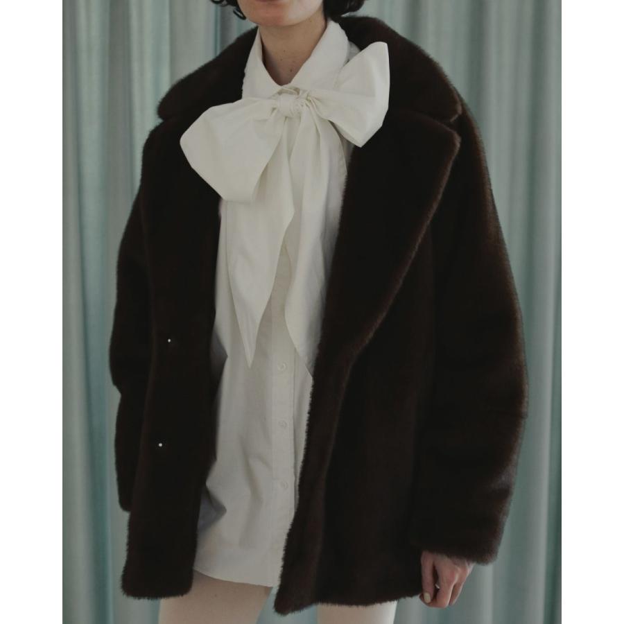 anuke（アンヌーク） Eco Minkfur Jacket 即日発送 : RAPTURE - 通販