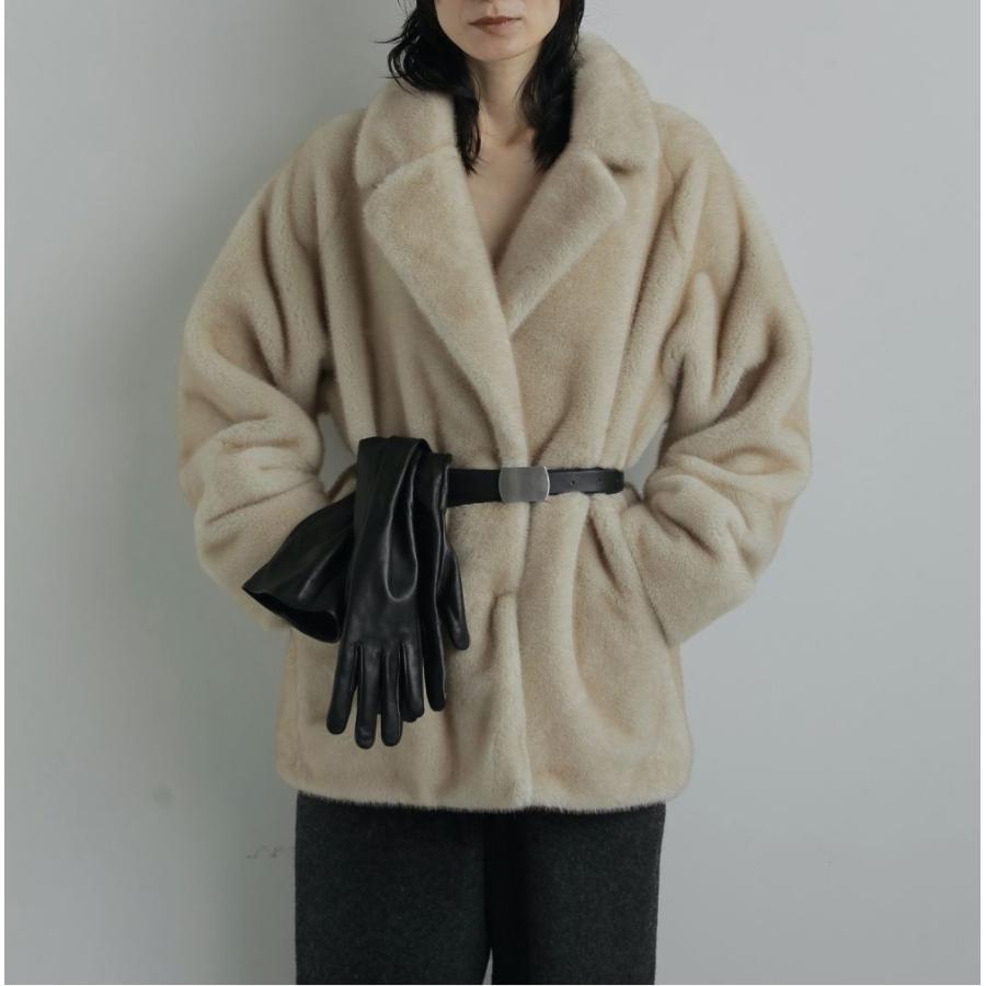 anuke（アンヌーク） Eco Minkfur Jacket 即日発送 : RAPTURE - 通販