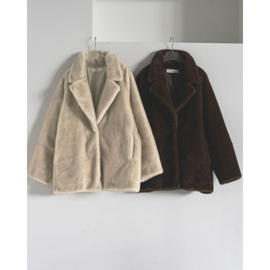 anuke（アンヌーク） Eco Minkfur Jacket 即日発送 : RAPTURE - 通販