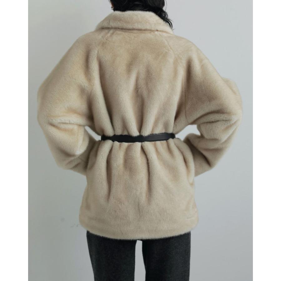 anuke（アンヌーク） Eco Minkfur Jacket 即日発送 : RAPTURE - 通販