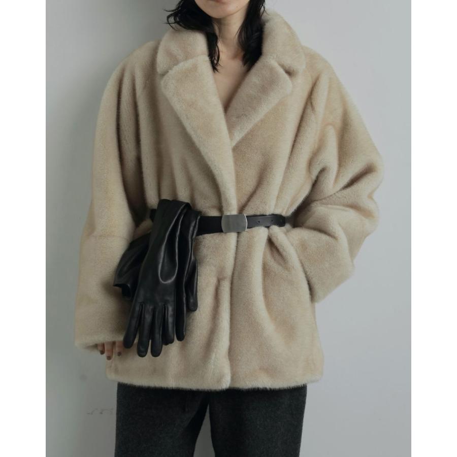anuke（アンヌーク） Eco Minkfur Jacket 即日発送 : RAPTURE - 通販