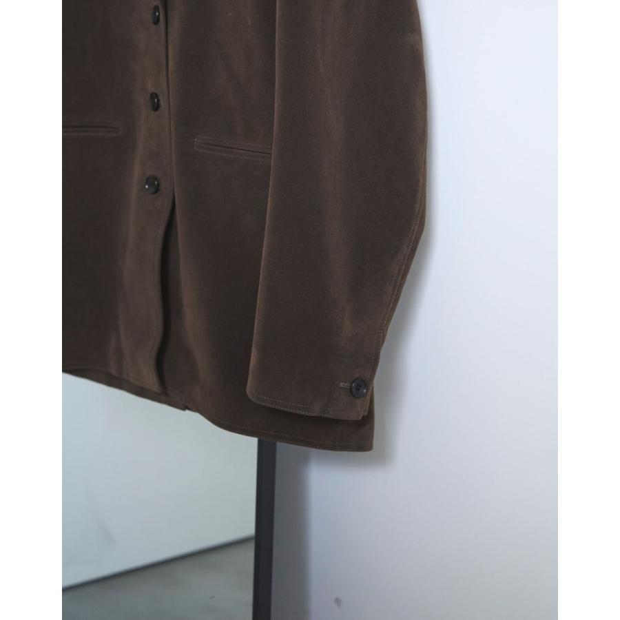 anuke（アンヌーク） Eco Suede Jacket 即日発送 : RAPTURE - 通販