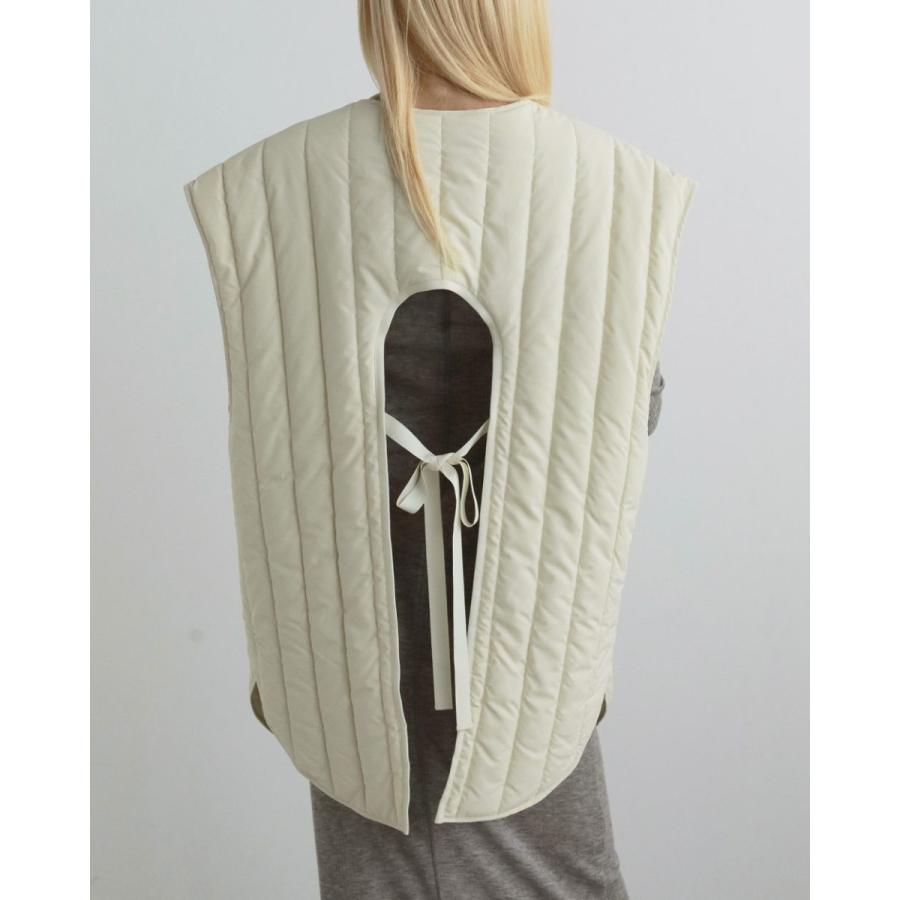 anuke（アンヌーク） Backopen Stripe Vest 即日発送 : RAPTURE - 通販