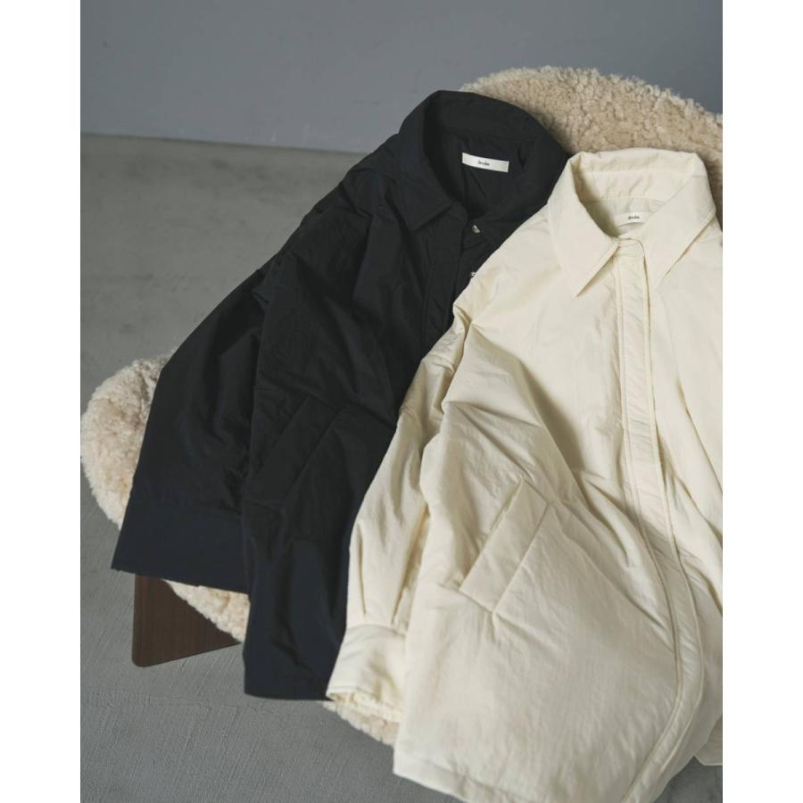 【新品未使用】anuke パディングボタンシャツ anuke（アンヌーク） Padding Botton Shirts 即日発送 : RAPTURE