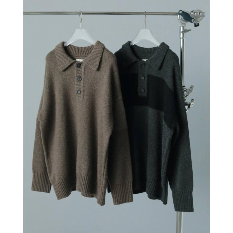 anuke（アンヌーク） Wool Polo Knit 即日発送 SALE : RAPTURE - 通販