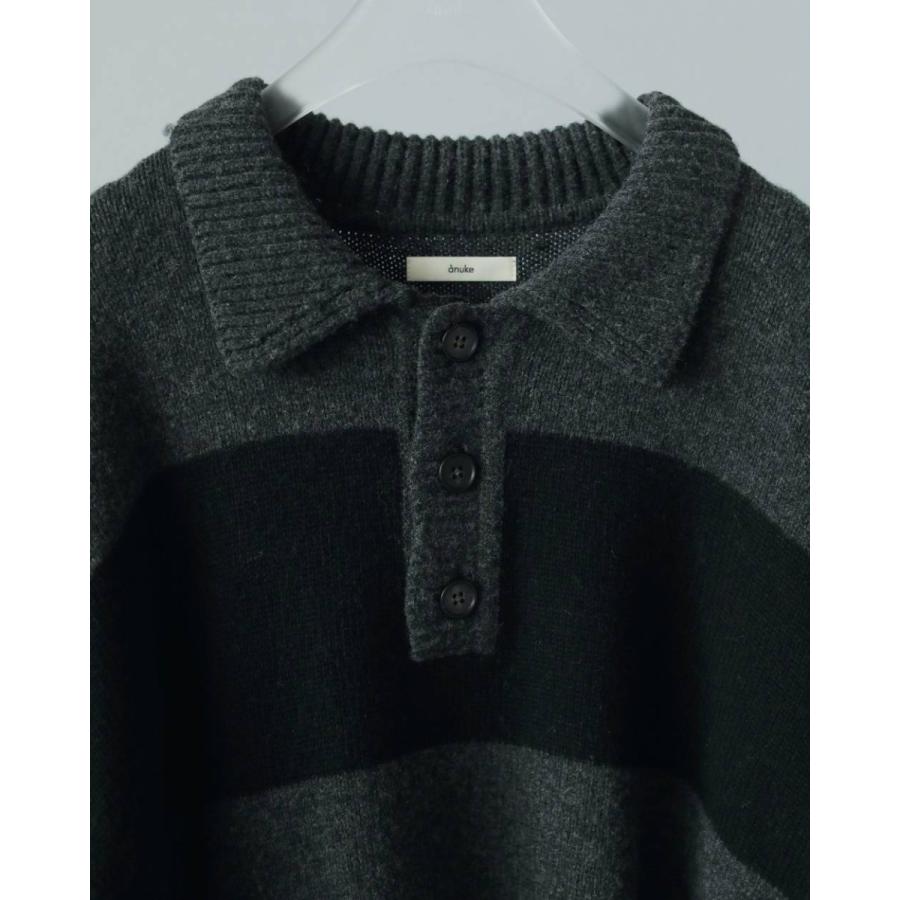 anuke（アンヌーク） Wool Polo Knit 即日発送 SALE : RAPTURE - 通販