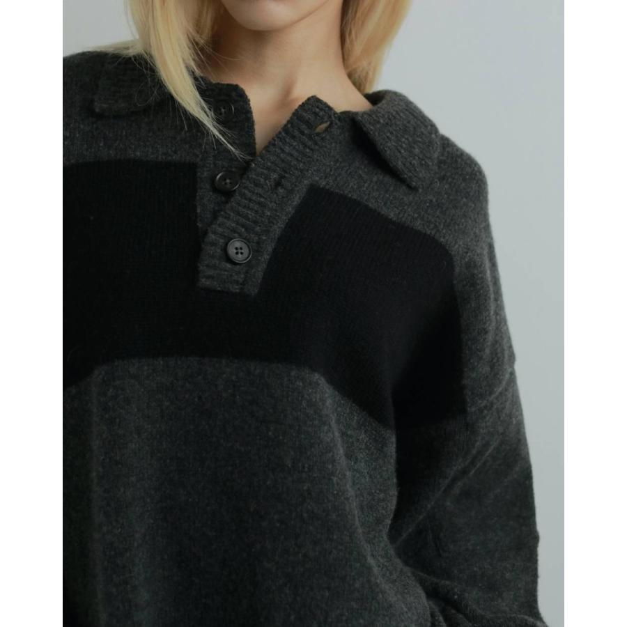 anuke（アンヌーク） Wool Polo Knit 即日発送 SALE : RAPTURE - 通販