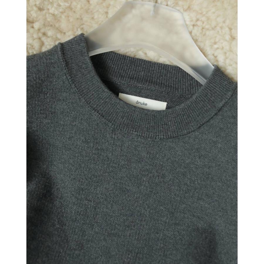 anuke（アンヌーク） Halfsleeve Over Knit 即納 : RAPTURE - 通販