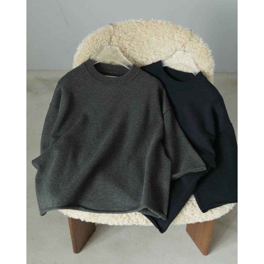 anuke（アンヌーク） Halfsleeve Over Knit 即納 : RAPTURE - 通販
