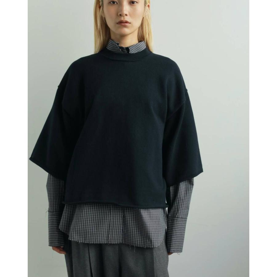 新品未使用 anuke Cotton Over Knit チャコールグレー Cotton Over Knit（ニット/セーター）｜anuke（アンヌーク）の