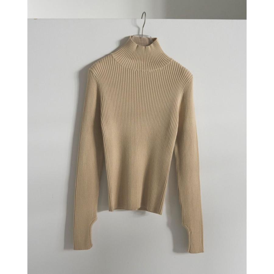 anuke（アンヌーク） Slit Turtle Knit 即日発送 : RAPTURE - 通販