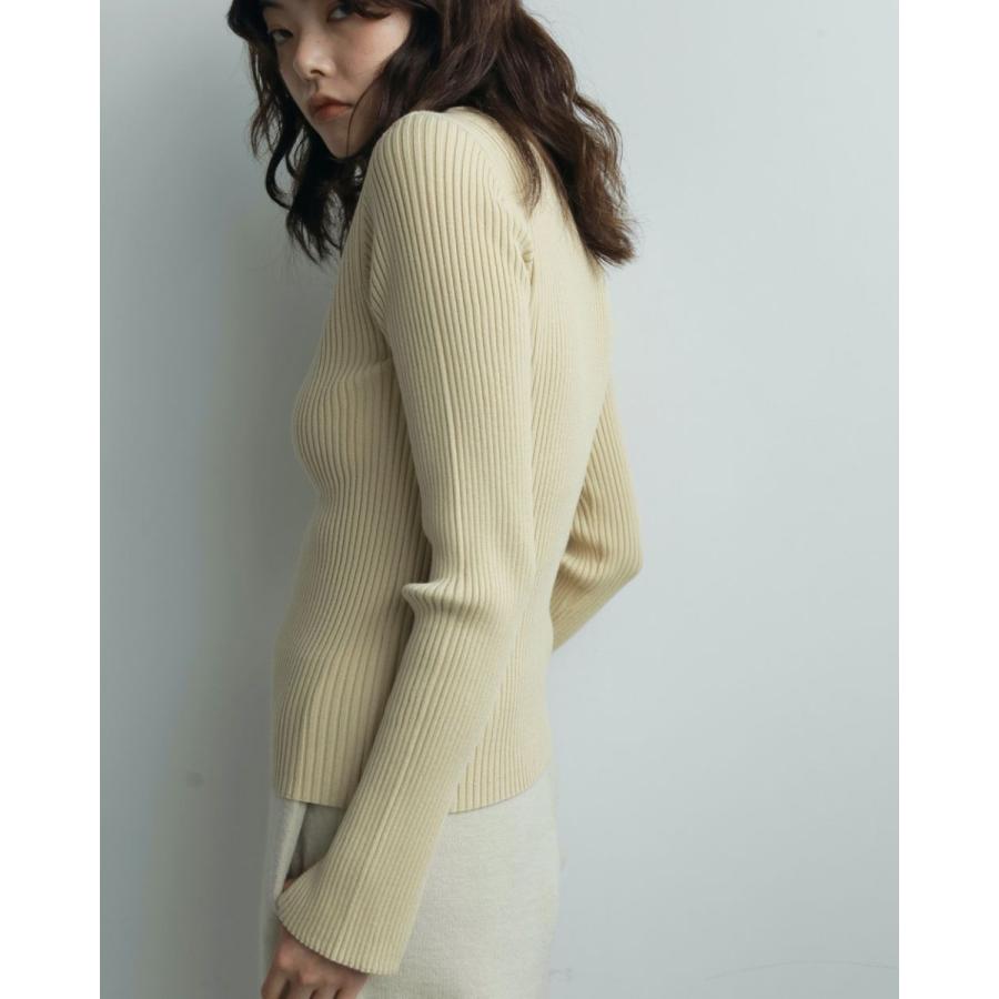 anuke（アンヌーク） Slit Turtle Knit 即日発送 : RAPTURE - 通販