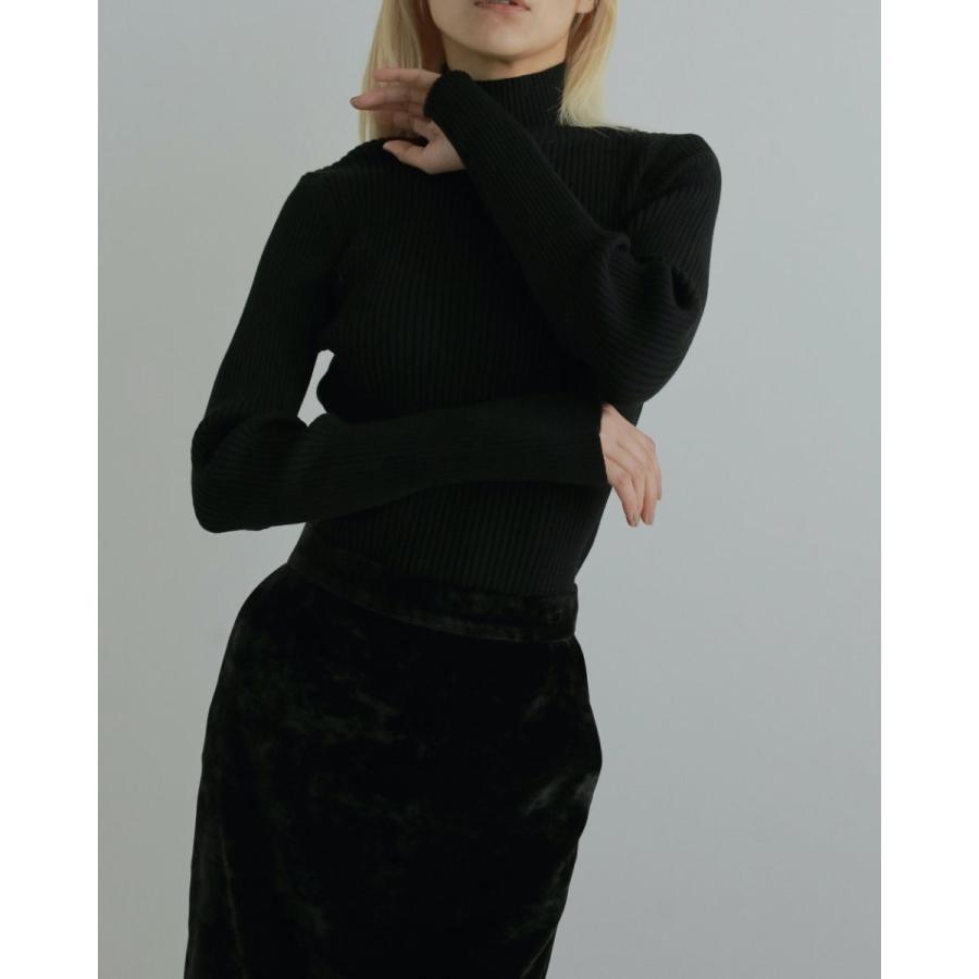 anuke（アンヌーク） Slit Turtle Knit 即日発送 : RAPTURE - 通販